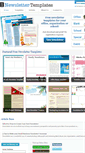 Mobile Screenshot of inewslettertemplates.com